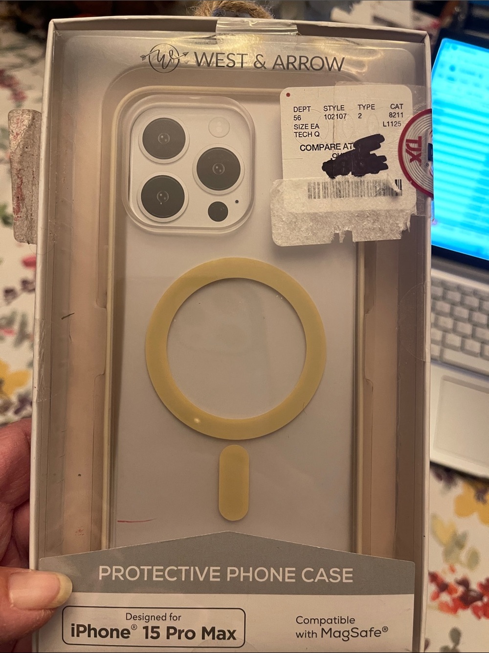 iPhone 15 Pro Max Case with MagSafe Ring